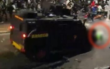 7 Anggota Brimob Penabrak Tukang Ojol Disaat Demo Diberi Sanksi Berat dan Sedang