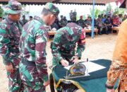 Kadispotdirga Lanud Iswahjudi Pimpin Upacara Penutupan TMMD ke 126 Kodim Pacitan