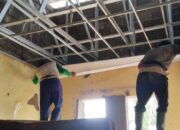 Sasaran Tambahan Satgas TMMD 126 Kodim 0801/Pacitan Lanjutkan Renovasi Polindes