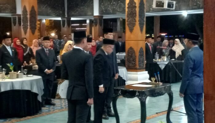 Sertijab Kepala BKD Kabupaten Pacitan : Diharapkan Kepala Baru Lebih Baik Daripada Sebelumnya