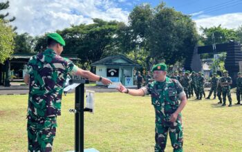 Kodim 0801/Pacitan Gelar Apel Kedatangan dan Pemberangkatan Cuti Hari Raya Idul Fitri 1447 H