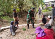 Kedekatan TNI dan Rakyat Terlihat dalam Sosialisasi TMMD Slempit