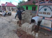 Ratusan Kubik Bata Ringan Sudah Berada di Lokasi