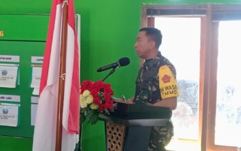 Rangkaian Paparan TMMD ke-128 di Desa Moain Berlangsung Lancar dan Penuh Kekhidmatan