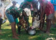 Doa dan Ritual Adat Iringi Program Air Bersih TMMD Ke-128 Kodim 1511