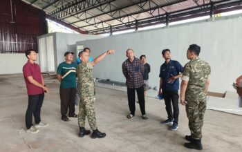 Pasiter Kodim 0801/Pacitan Dampingi Tim Verifikasi Tujuh Lokasi KDKMP Wilayah Pacitan